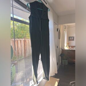 Green jumpsuit